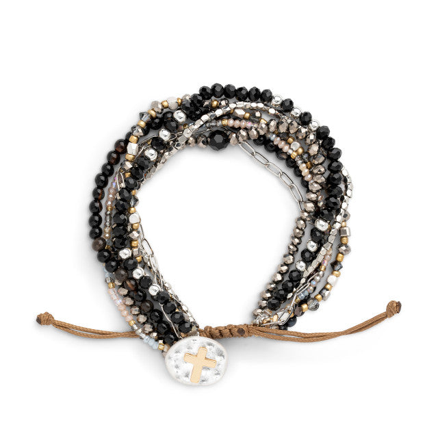 Your Journey Prayer Bracelet | Black