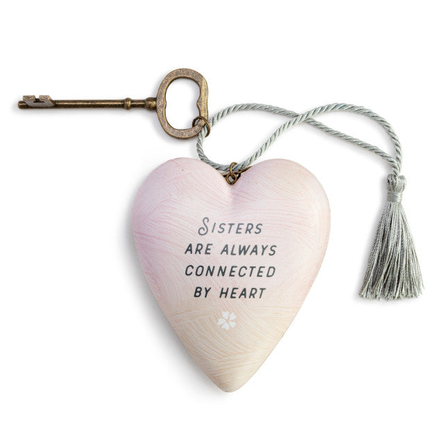 Sisters Are Always Connected By Heart | Art Heart