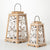 Wood Snowflake Lantern