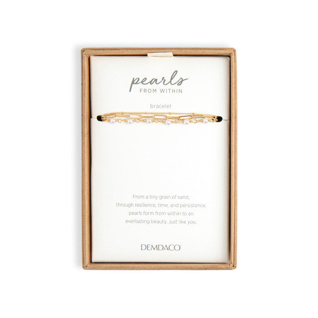 Pearls from Within | Bracelet | Gold