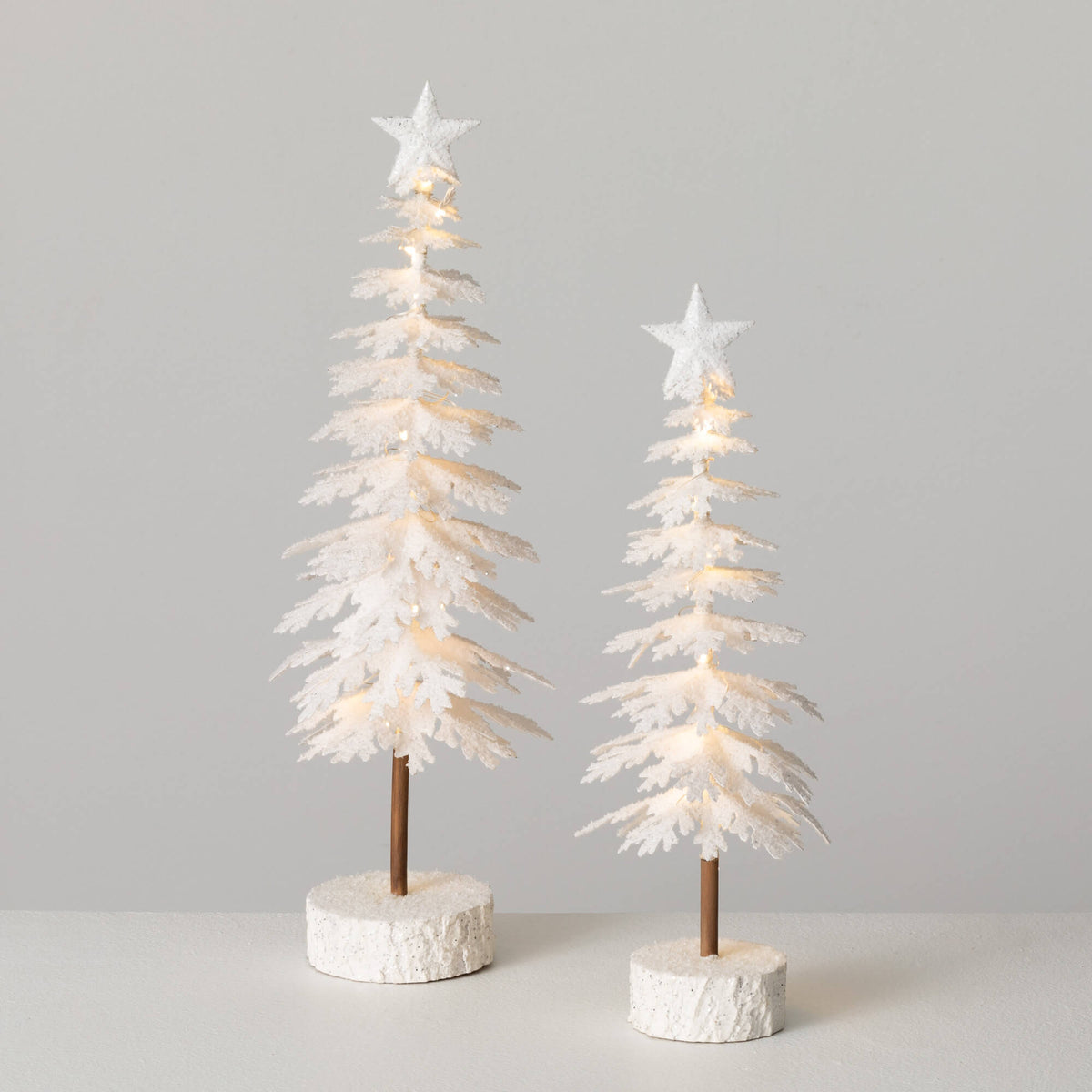 Lighted Snowflake Tree | Battery Operated