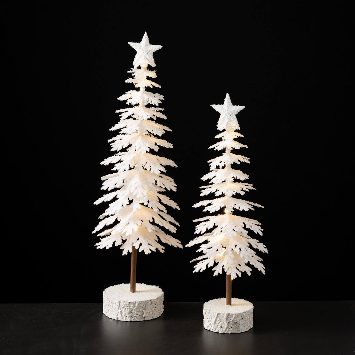 Lighted Snowflake Tree | Battery Operated