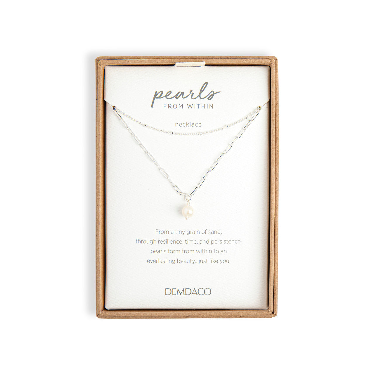 Pearls from Within | Necklace | Silver