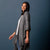 Knit Shawl | Charcoal