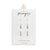 Cross Earrings | Gold or Silver | Wrapped in Prayer
