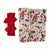 Holiday Floral Swaddle Blanket & Bow