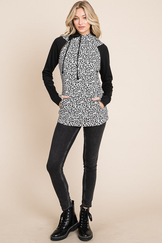 Leopard Double Hoodie