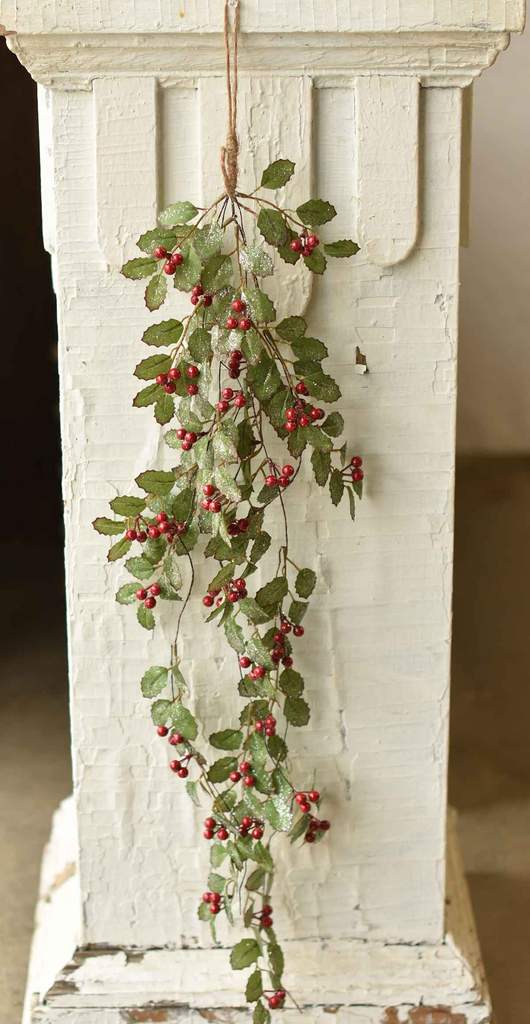 Holly Hanging Berry Vine | 40&quot;