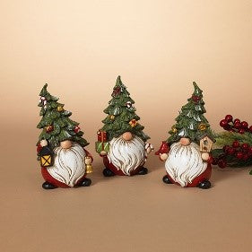 Holiday Tree Gnome | Resin | 6&quot;