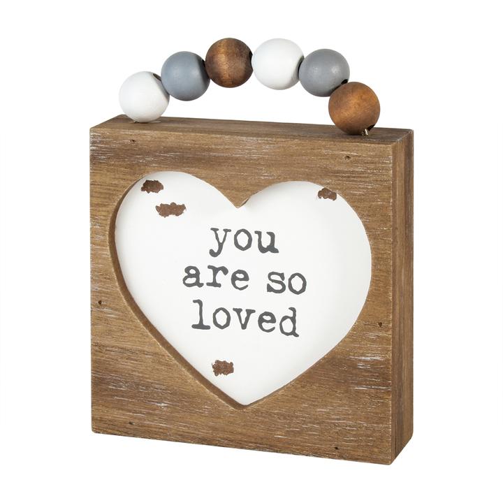 You Are So Loved | Beaded Sign