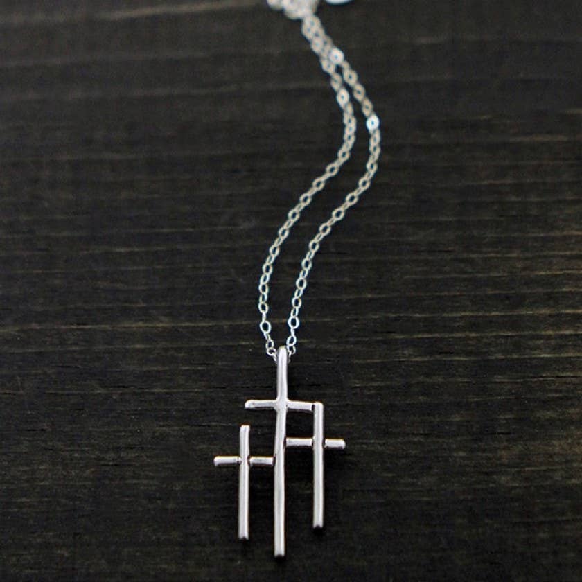 At the Cross | Sterling Silver Necklace