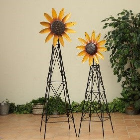 Sunflower Windmill | Metal