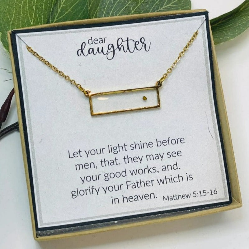 Mustard Seed | Dear Daughter | Necklace