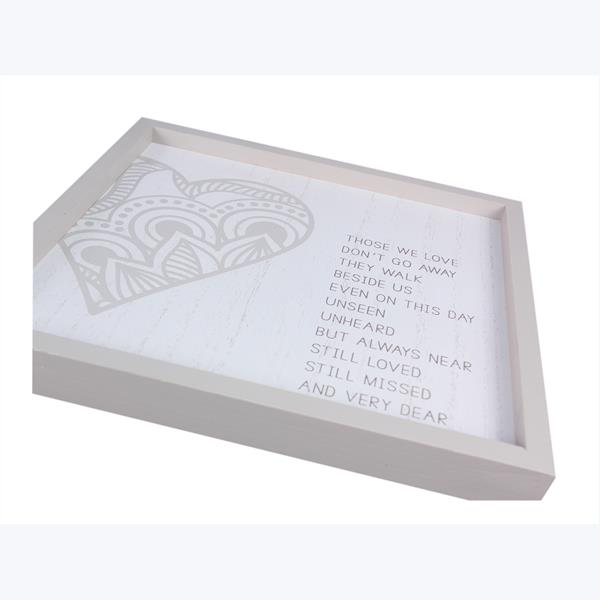 Memorial Heart | Framed Art