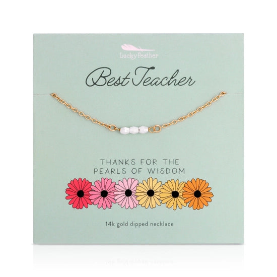 Pearls of Wisdom | Best Teacher | Necklace