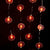Jack-O-Lantern Battery Operated LED String Lights | 40"