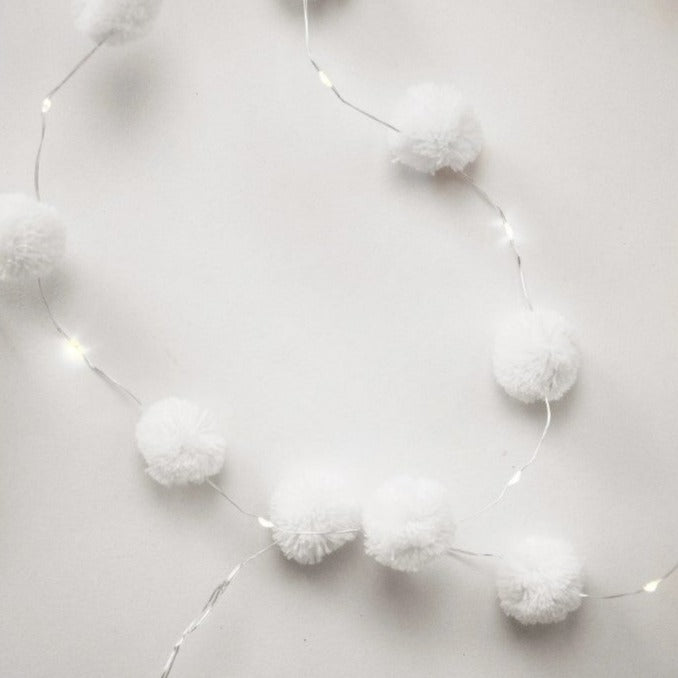 Snowball LED String Lights | 7&#39;