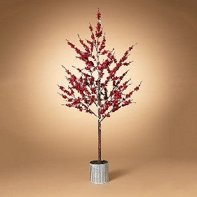 Snowy Berry Potted Tree | 37" & 52"