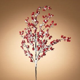 Snowy Berry Branch | Stems Cut-Off