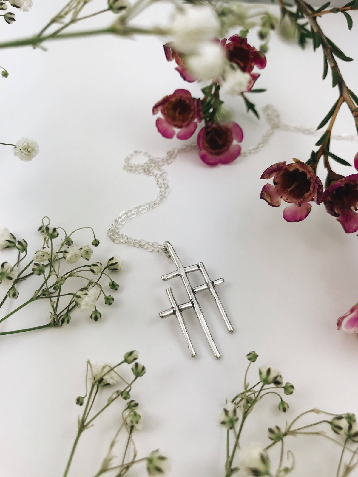 At the Cross | Sterling Silver Necklace
