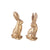 Golden Bunny | 4.75"