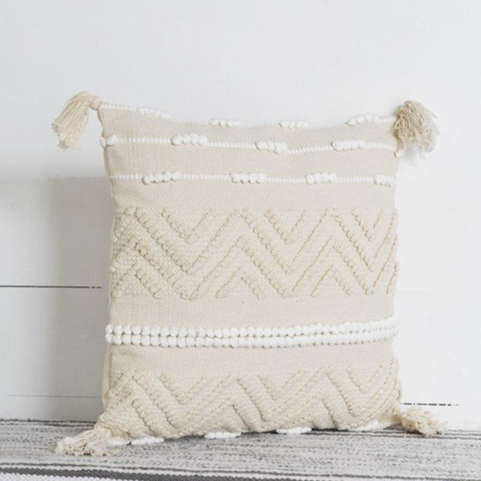 Pillow | Ivory &amp; White Bauble