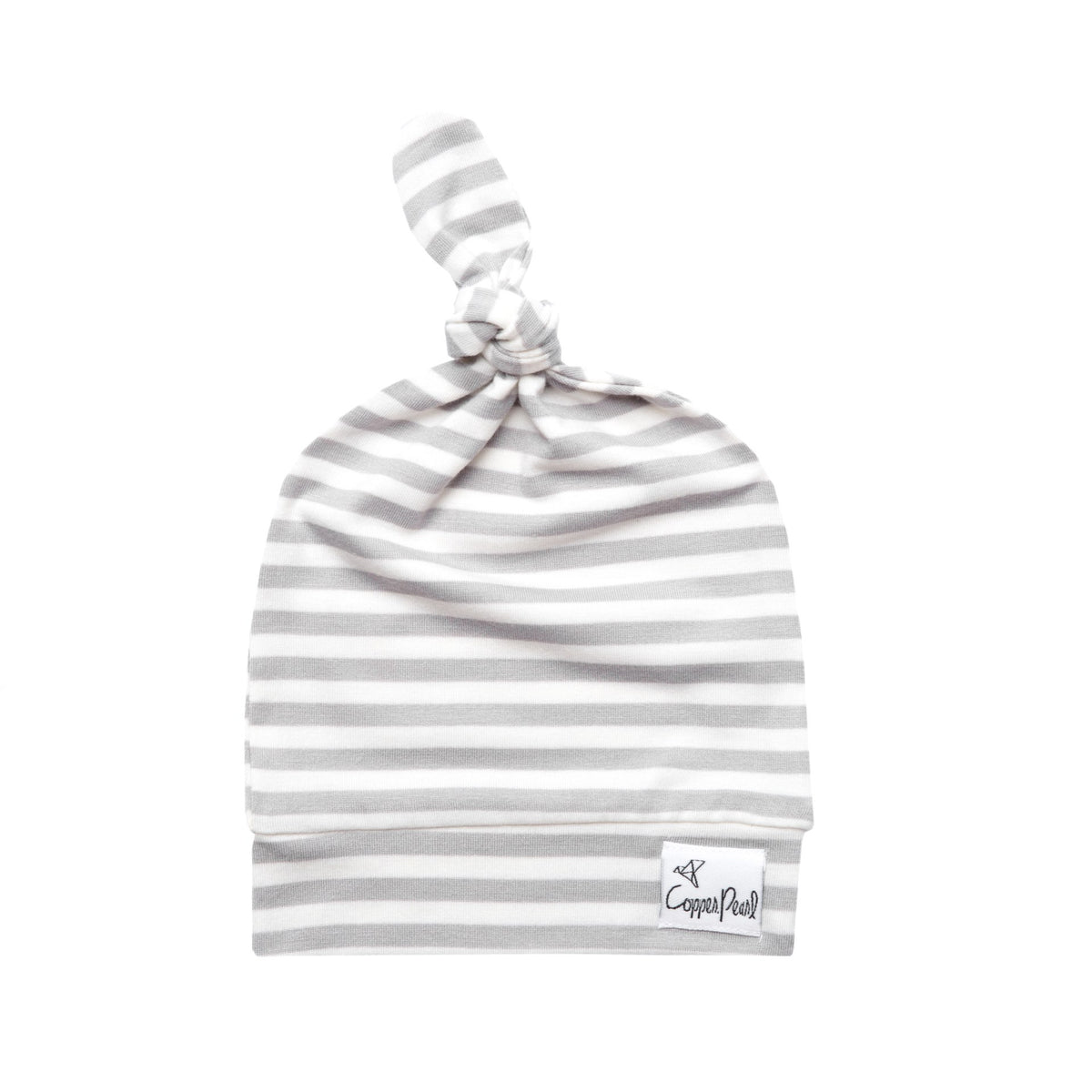 Everest Striped Top Knot Hat