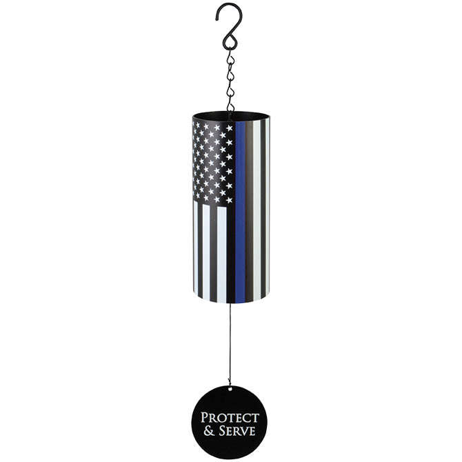 Thin Blue Line | Cylinder Bell | 18&quot;