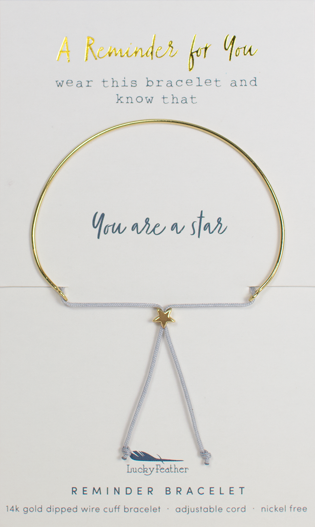 You Are A Star | Reminder Bracelet