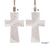 Lacey Beaded Cross | Hanger