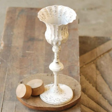 Fluted Holder | Cream | 13-18&quot;