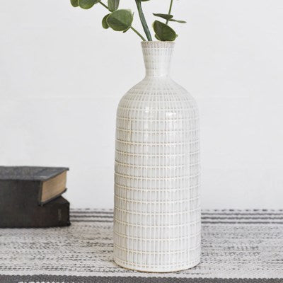 Skinny Striped Vase | 11-13"