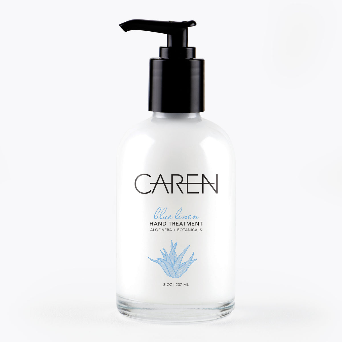 Blue Linen | Caren Hand Treatment