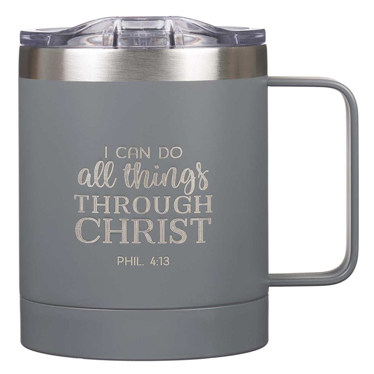 I Can Do All Things Through Christ | Stainless Steel Camp Mug
