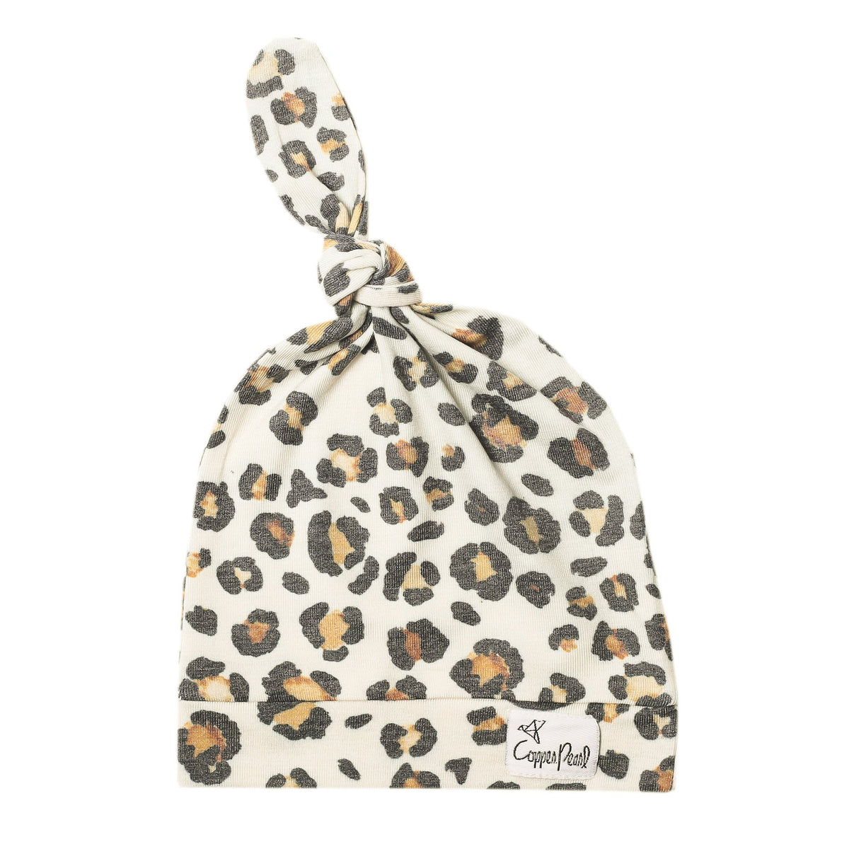 Zara Cheetah Top Knot Hat