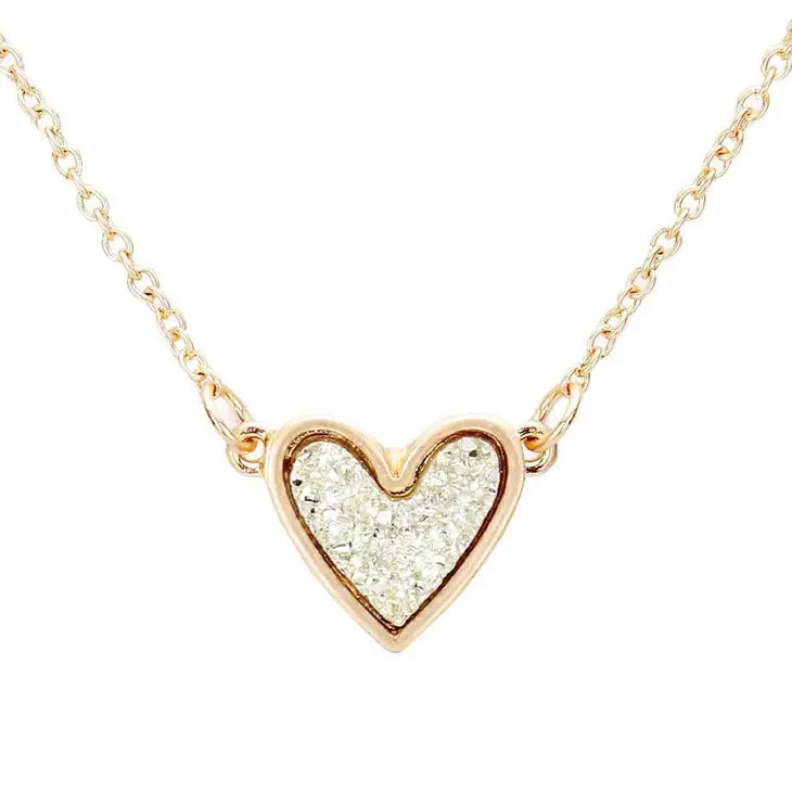 Sparkle Heart | Gold | Necklace