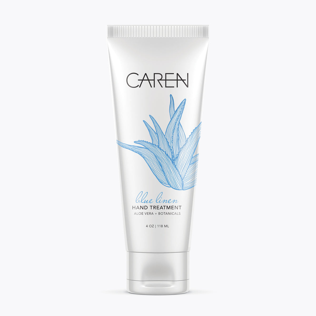 Blue Linen | Caren Hand Treatment