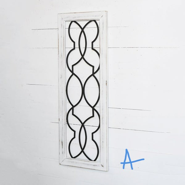 Geometric Wood & Metal | Wall Art