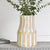Wood Striped Vase | 11.5"