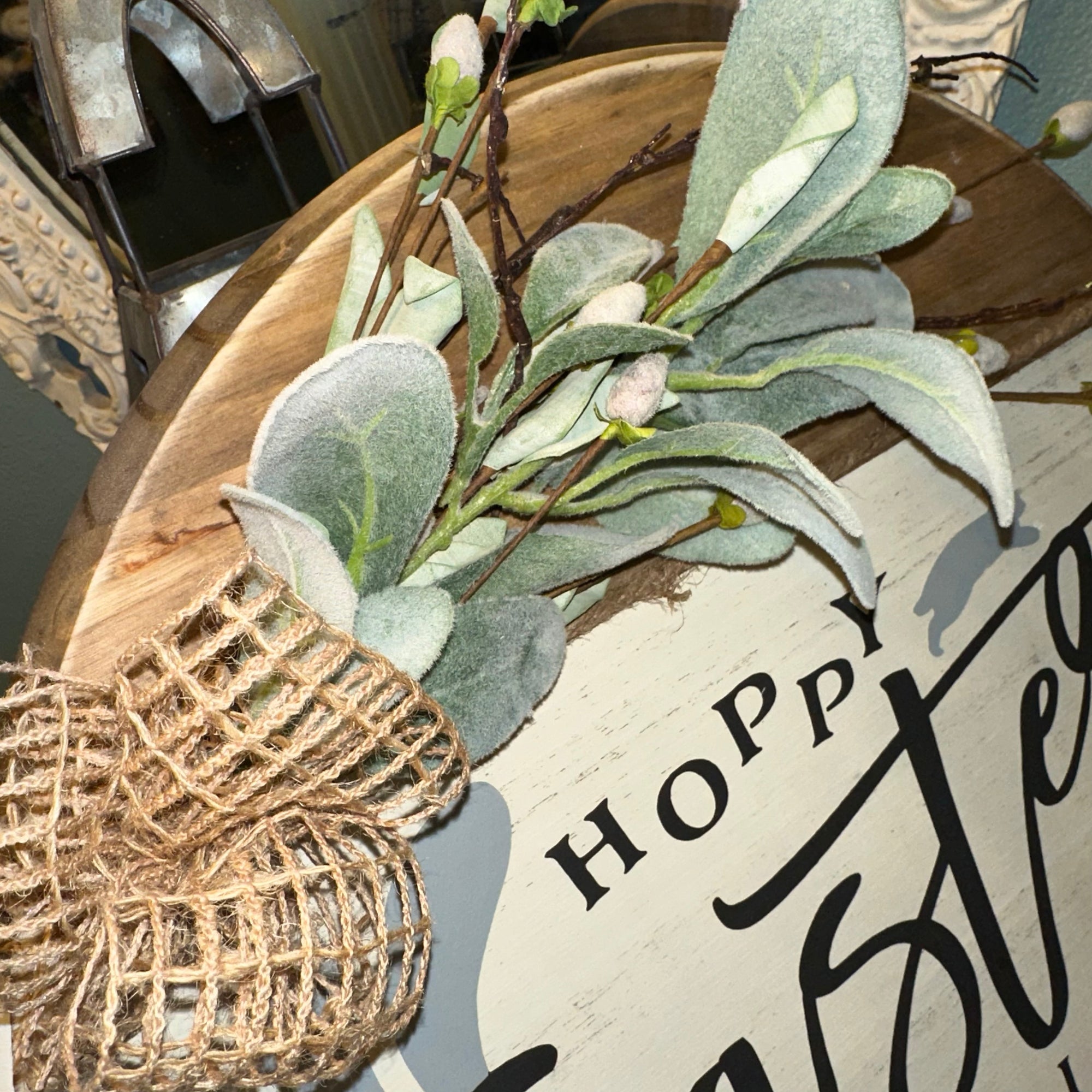 Hoppy Easter Blessings | 18" Handmade Sign