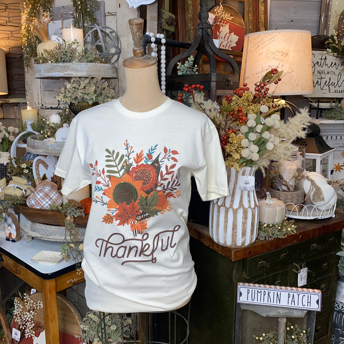 Thankful Fall Florals | Graphic Tee