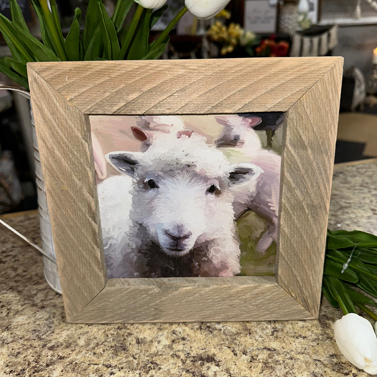 Sweet Sheep | Framed Art
