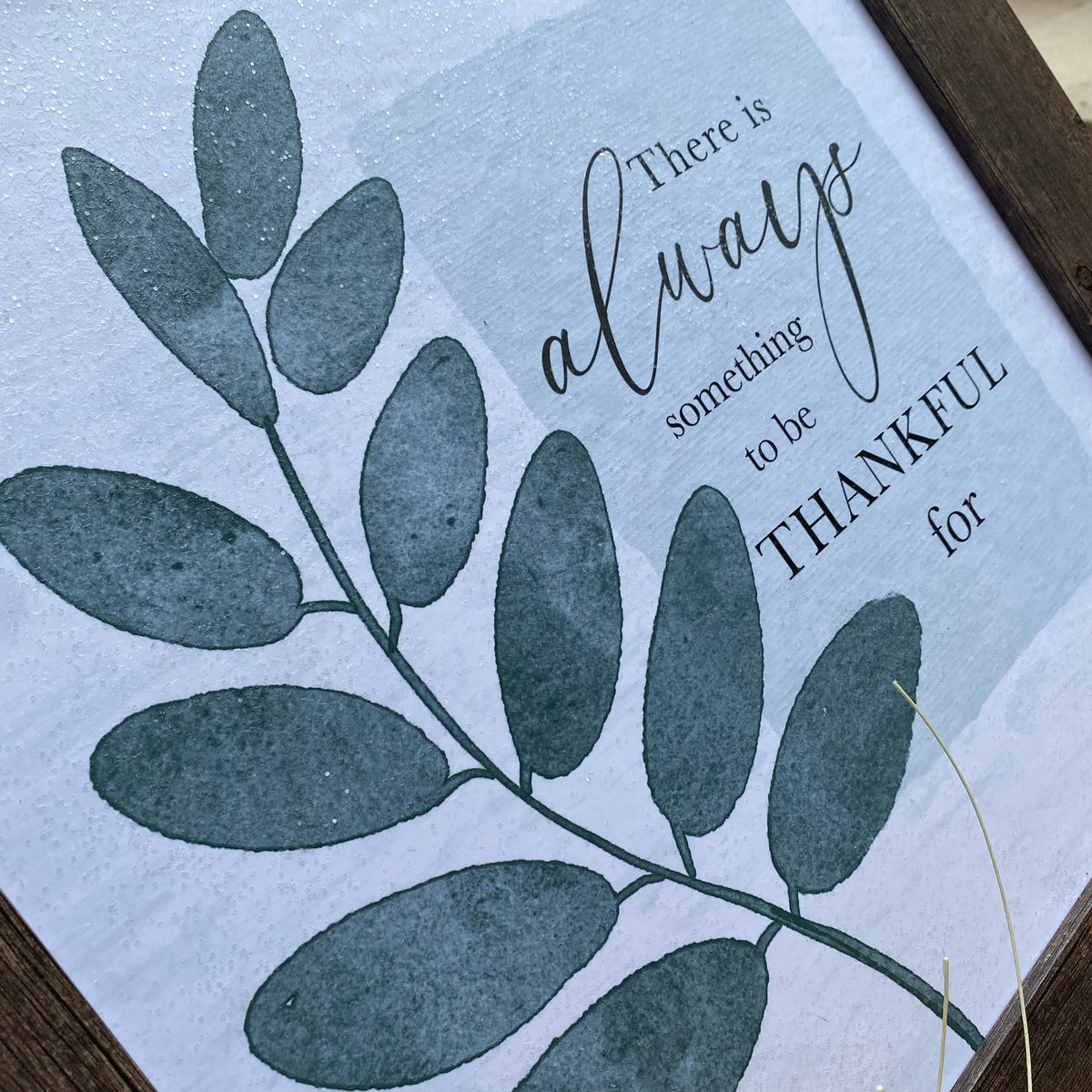 Always Something to be Thankful For | Framed Wall Art