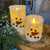 Snowman Chunky Wax Candle | Battery Operated