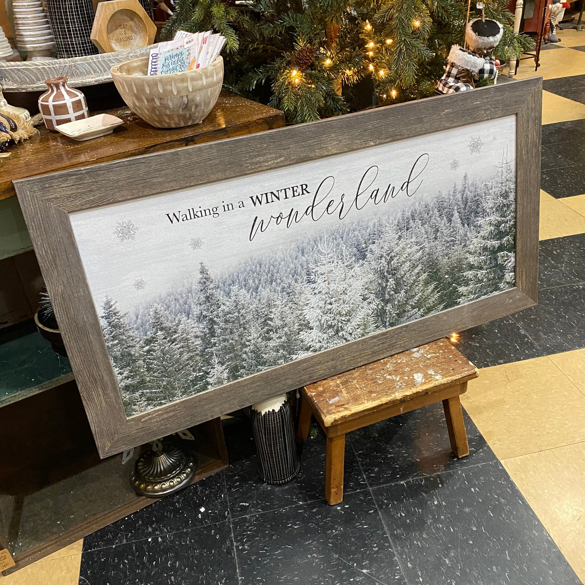 Winter Wonderland | Framed Wall Art