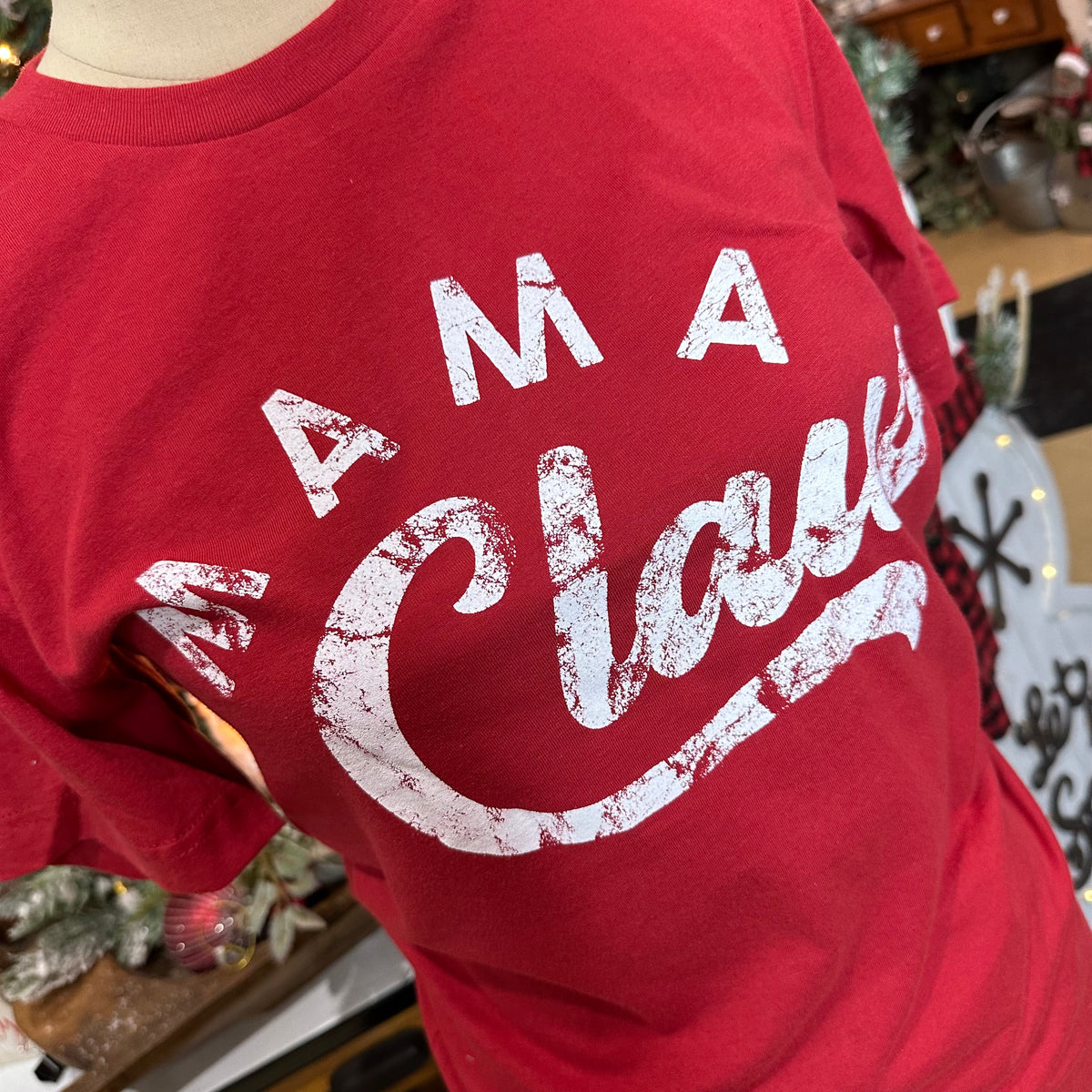 Mama Claus | Graphic Tee | Small, 2X, 3X