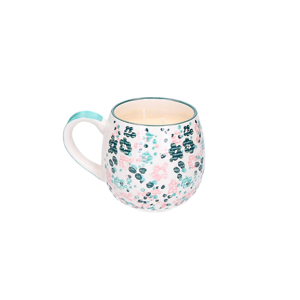 Sweet Grace | Floral Mug Candle