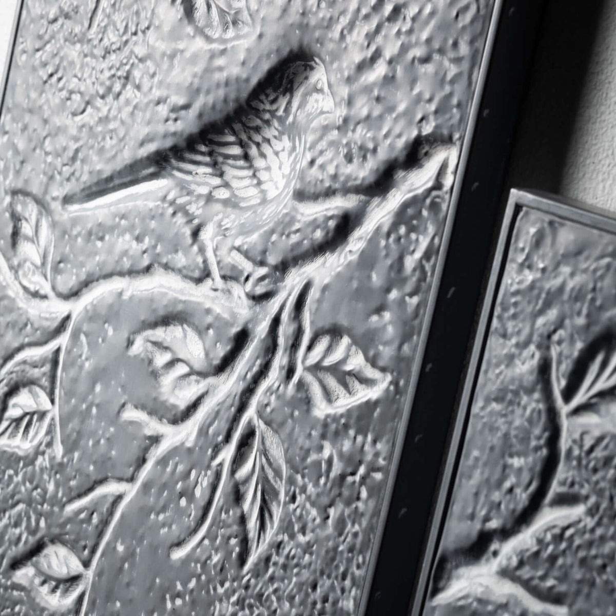 Pressed Bird Wall Art | Metal