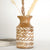 Wood Carved Vase | 9"