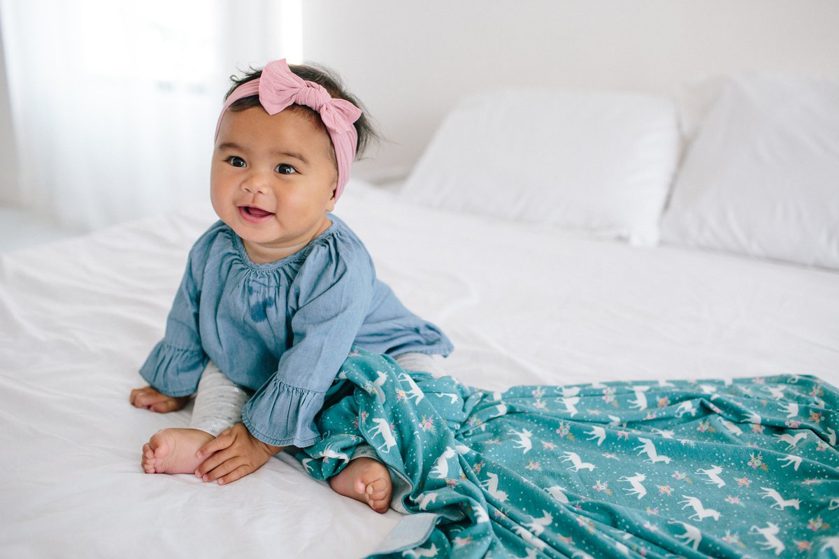 Unicorn Swaddle Blanket